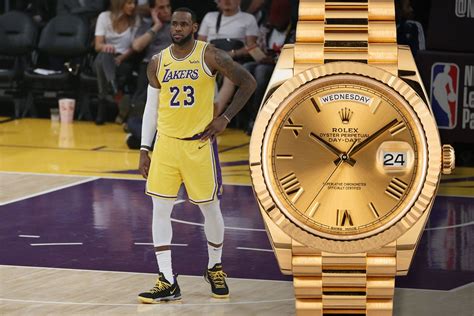 basketball player rolex watch|bob's watches nba.